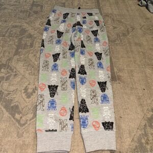 Amazon Star Wars Gray Earth Vader Youth Boys Sz XL (10 Years) Jogger Pants NWOT